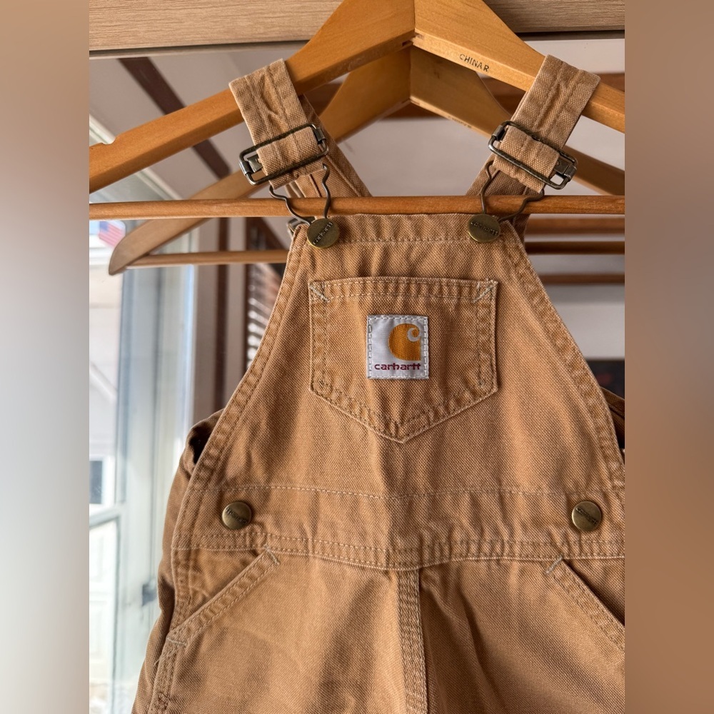 Vintage Carhartt Bib Overalls 12 months Cotton - Picture 3 of 3